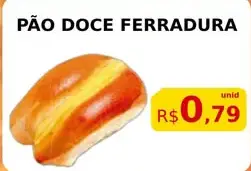Pão doce ferradura