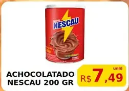 Achocolatado Nescau