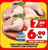 Coxa com Sobrecoxa de Frango Com Dorso