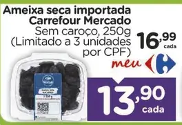 Ameixa seca Carrefour Sem caroço
