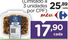 Amêndoas Carrefour Sem casca