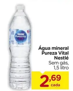 Água mineral Pureza Vital Sem Gás