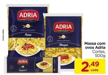 Massa com ovos Adria Nhoque