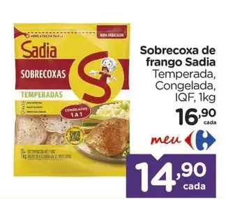 Sobrecoxa de Frango Sadia Temperada