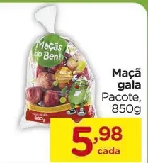 Maçã Maçãs do Beni Gala