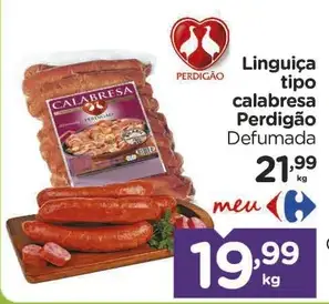 Linguiça Perdigão Tipo Calabresa Defumada