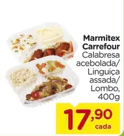 Marmitex Carrefour Linguiça assada