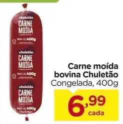 Carne Moída Chuletão Bovina Congelada