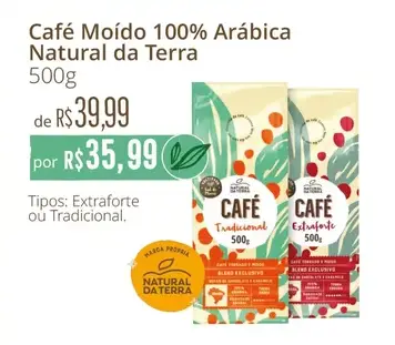 Café Moído Natural da Terra Tradicional
