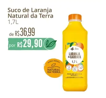 Suco de Laranja Natural da Terra Integral