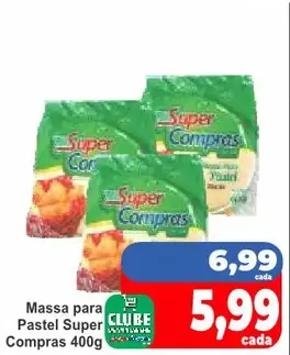 Massa para Pastel Super Compras
