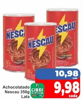 Achocolatado Nescau