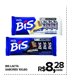 Biscoito wafer Lacta Original