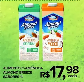 Alimento com Amêndoa