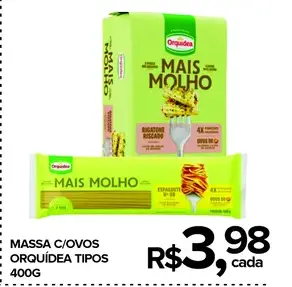 Massa Orquídea Rigatone Riscado