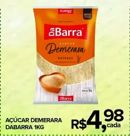 Açúcar Barra Demerara