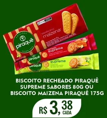 Biscoito Recheado Piraquê Supreme