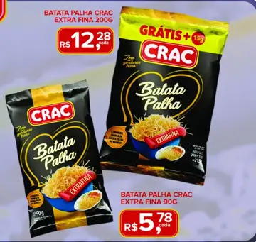 Batata Palha Crac Extra Fina