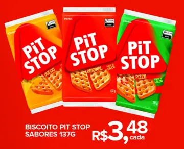 Biscoito Pit Stop Marilan Pizza