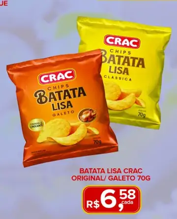 Batata Lisa Crac Galeto