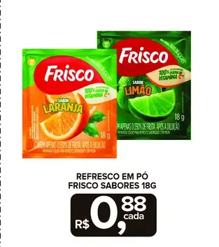 Refresco em pó