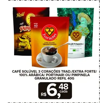 Café solúvel Pimpinela Granulado