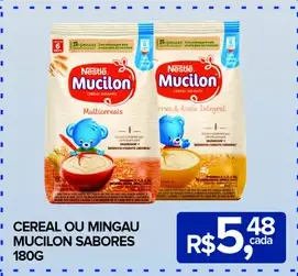 Cereal infantil Nestlé Mucilon Multicereais