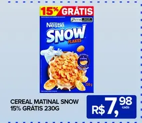 Cereal Matinal Nestlé Snow Flakes