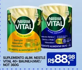 Suplemento alimentar em pó