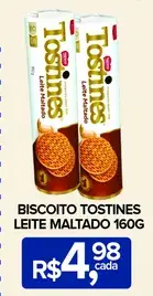 Biscoito Tostines Leite Maltado