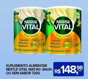 Suplemento alimentar em pó