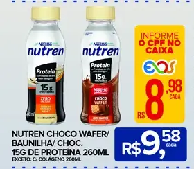 Bebida proteica Nutren Choc.