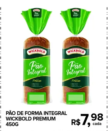Pão de forma Wickbold Integral Premium