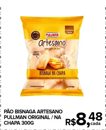 Pão Bisnaga Artesano