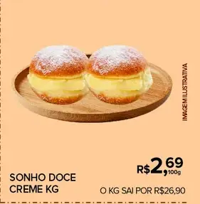 Sonho doce Creme