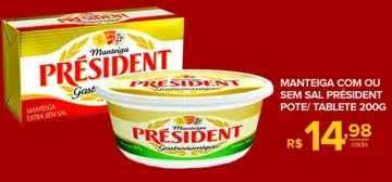 Manteiga Président Com Sal, Pote