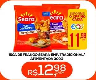 Isca de Frango Seara Tradicional