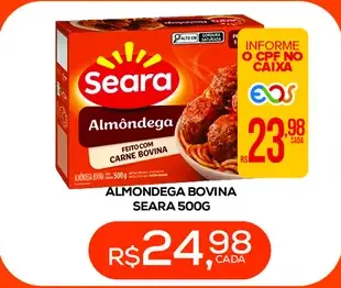 Almôndega bovina Seara