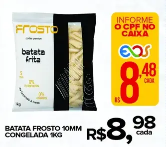 Batata Frosto 10mm