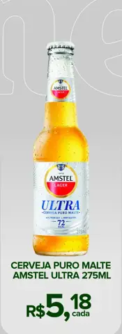 Cerveja Amstel Puro Malte Ultra