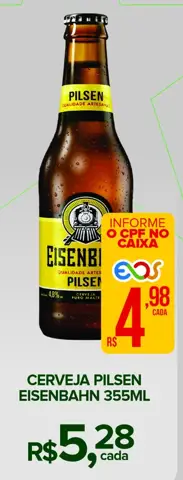 Cerveja Eisenbahn Pilsen