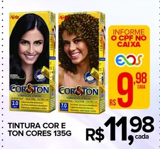 Tintura Cor&Ton 7.0 Louro Médio