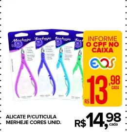 Alicate para cutícula Merheje