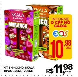 Kit Shampoo e Condicionador Skala Coco Especial