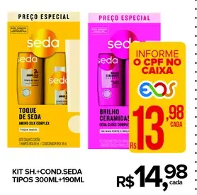 Kit Shampoo e Condicionador
