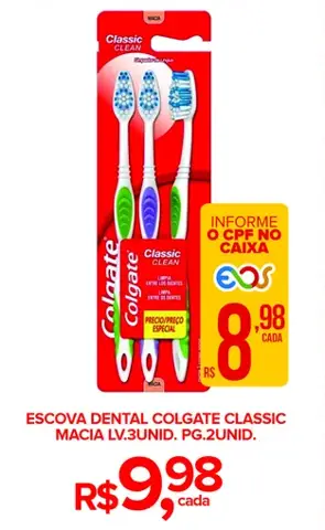 Escova dental Colgate Macia