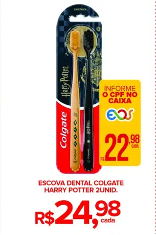 Escova dental Colgate Harry Potter