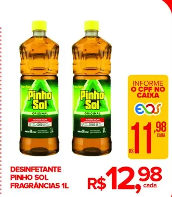 Desinfetante Pinho Sol