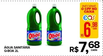 Água Sanitária Q-Boa