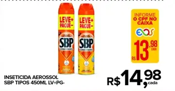 Inseticida aerossol SBP